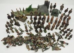 Sammlung Militärspielzeug.
