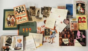 Käthe Kruse: Persönliche Korrespondenz / Puppen Literatur.