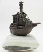 Knorr, Wolfgang (1945): Bronze Arche Noah.