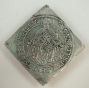 Salzburg: Wolf Dietrich von Raitenau (1587-1612), 1/4 Taler.