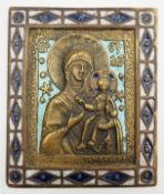 Russland: Mutter Gottes Ikone.