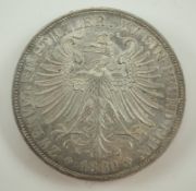Frankfurt: Vereinsdoppeltaler 1860-1866.