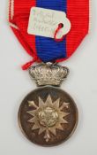 Schaumburg-Lippe: Silberne Verdienstmedaille.