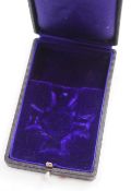 Lippe: Fürstlich-Lippischer Hausorden, Ehrenkreuz 3./4. Klasse Etui.