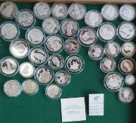 Münz-Sammlung - International - Lebenswerk - Teil 13 - Silber Medaillen.