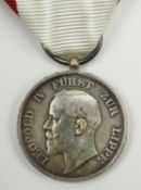 Lippe-Detmold: Leopold-Orden, Silber Medaille.
