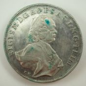 Salzburg: Sigismund III. Christoph von Schrattenbach (1753-1771), Taler 1771.
