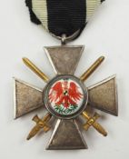 Preussen: Roter Adler Orden, 4. Modell (1885-1918), 4. Klasse mit Schwertern. 