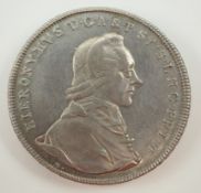 Salzburg: Hieronymus Graf Colloredo (1772-1803), Taler 1786.