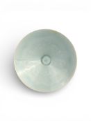 A Qingbai Moulded Conical Bowl, Song dynasty