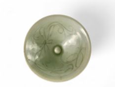 A Longquan Celadon Carved Conical Bowl, Northern Song dynasty