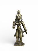 An Indian Bronze standing Devi, 18/19th century,