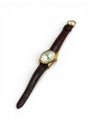 A Good Rolex 1970s, 18 carat gold Oman Khanjar (fat boy) Dial ref. 1803,with day and date in Arabic