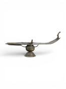 An Indian Bronze Oil Lamp, 18/19th century