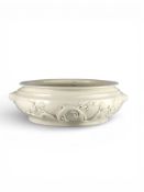 A Large Dehua Incense Burner, gui, 18th century,