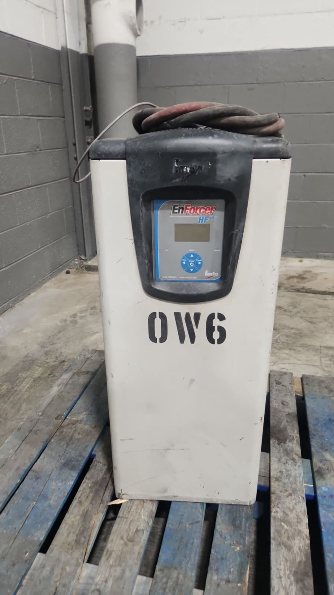 EnerSys EnForcer HF Multi 24/36/48 Volt Electric Forklift Battery Charger.