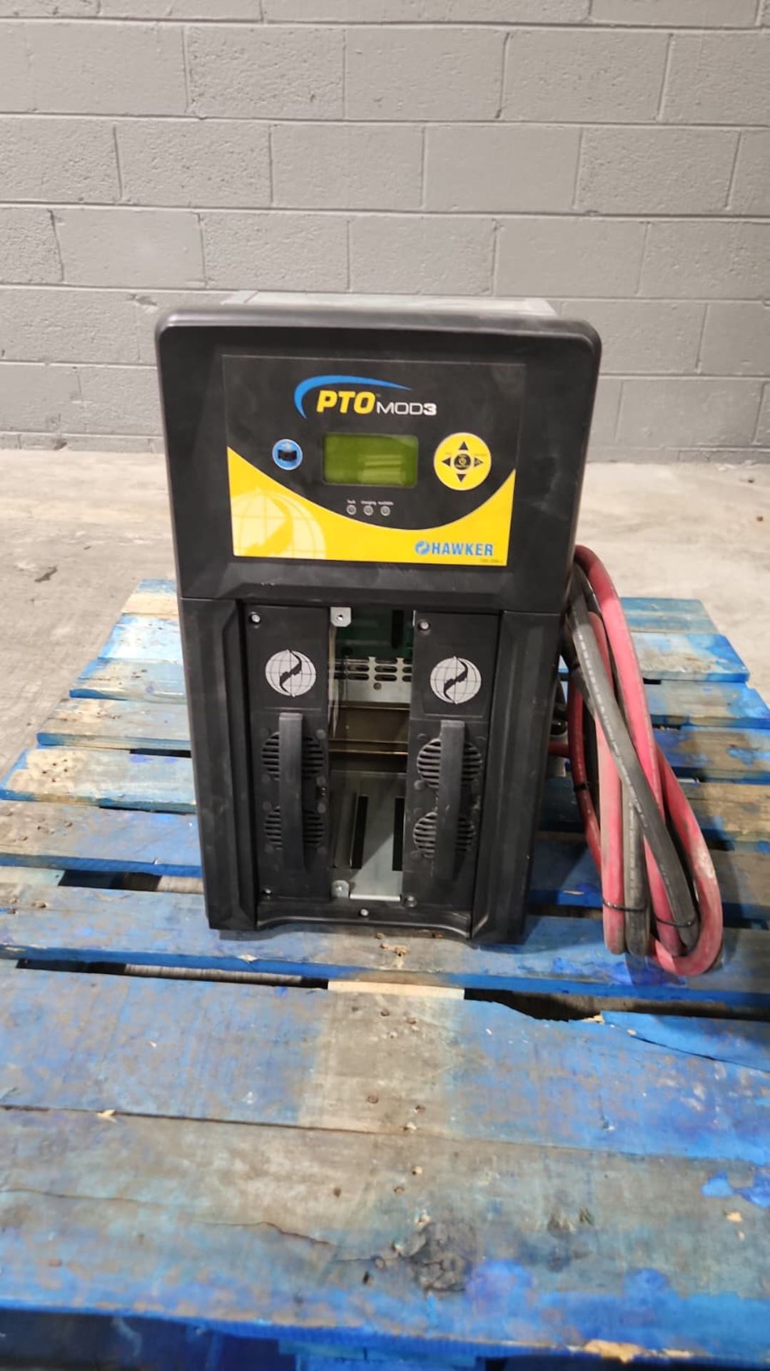 HAWKER PTO MOD 3 Multi 12/18/24 Volt Electric Forklift Battery Charger.