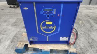 infinity Lifeplus TC3 Multi 208/480 Volt Electric Forklift Battery Charger.