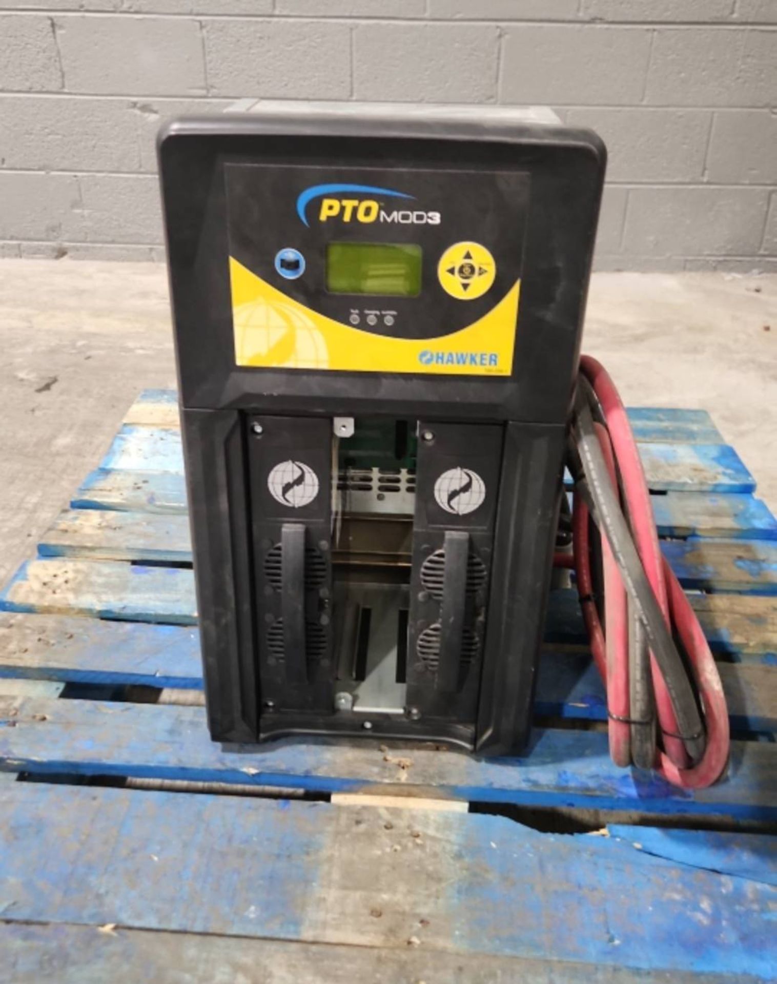 Hawker PTO Mod3 Model: PTOM3-48C-60Y 24/36/48 Volt Forklift Battery Charger.