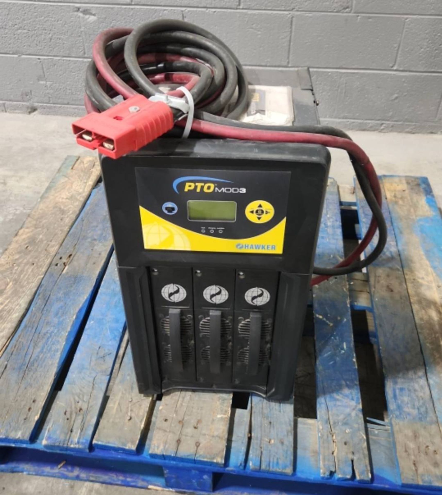 Hawker PTO Mod3 Model: PTOM3-48C-180Y 24/36/48 Volt Forklift Battery Charger.