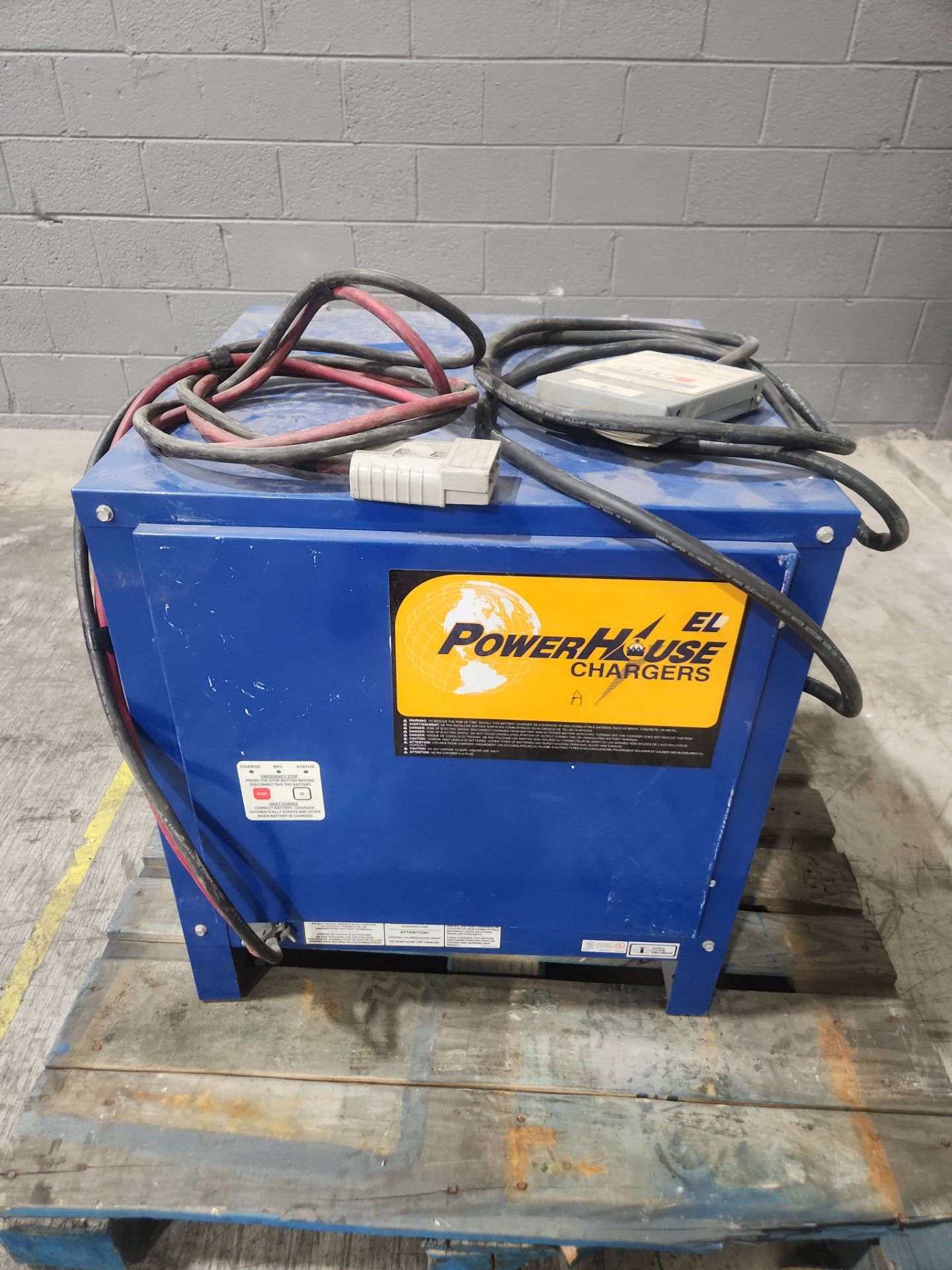 EL PowerHouse Electric Forklift Battery Charger.