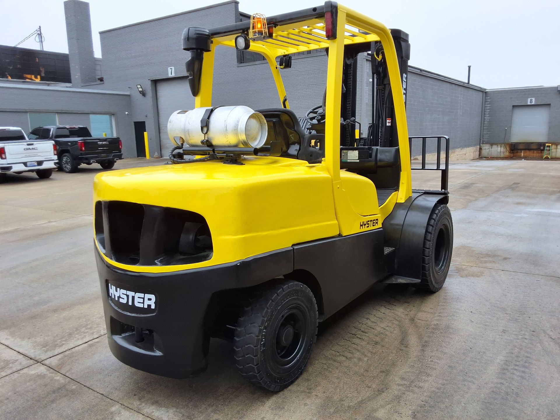 Hyster Model: H120FT, 12,000lb Capacity. Pneumatic Tires. LP Powered Forklift. - Image 3 of 7