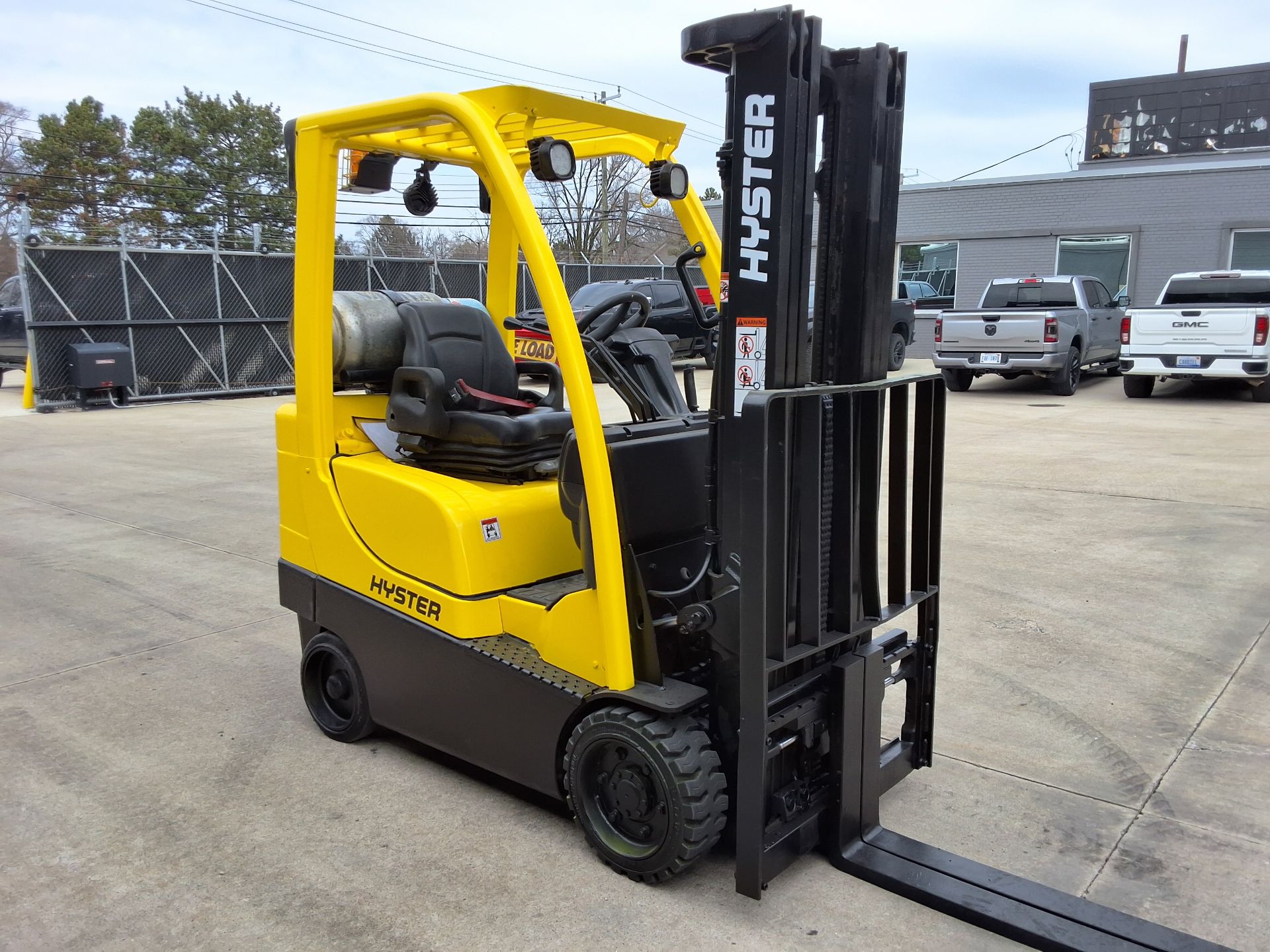 Hyster Model: S40FTS, 4,000lb Capacity. LP Powered Forklift. - Image 4 of 6