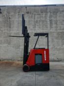 2021 Raymond Model: 415-C305TT 3,500LB Stand Up Counterbalance Electric Forklift.