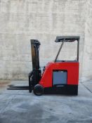 2018 Raymond Model: 425-C40TT 4,000LB Stand Up Counterbalance Electric Forklift. 3-Stage Mast 189"