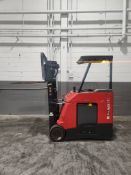 2018 Raymond Model: 425-C40TT 4,000lb Stand Up Counterbalance Electric Forklift. 188" Raised, 83"