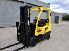 2017 Hyster S50FT 5,000LB Capacity. Cushion Tire LP Powered Forklift. Hours: 4,923
