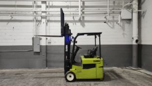 2016 Clark Model: TMX25 5,000lb Capacity Electric Forklift with Battery.