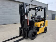 2015 Yale GLC060VXN 6,000 LB Capacity Cushion Tire LP Forklift, Hours: 7,995