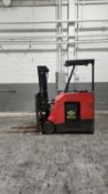 2016 Raymond Model: 425-C40TT 4,000LB Stand Up Counterbalance Electric Forklift.