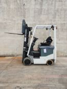2017 UniCarriers Model: MCJ1B1L18E 3,500lb Sit Down Counterbalance Electric Forklift.