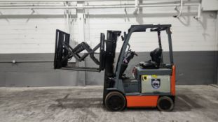 Toyota Model: 8FBCU20 4,000lb Capacity Electric Push Pull Forklift.