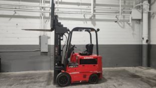 2015 Raymond Model: 470-C50HMQM 5,000lb Capacity Electric Forklift. Hours: 3,677