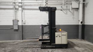 Crown Model: SP3510-30 3,000 lb Capacity Order Picker Electric Forklift. Hours: 4,856