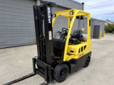 2017 Hyster S60FT 6,000LB Capacity. LP Powered Forklift. 3 Stage Mast, Hours: 5,105