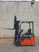 Toyota Model: 8FBE15U 3,000lb Capacity Pneumatic Tires Electric Forklift
