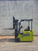 Clark Model: TMX25 5,000lb Capacity Electric Forklift, Cushion Tires
