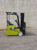 Clark Model: TMX15S 2,500lb Capacity Electric Forklift, Cushion Tires
