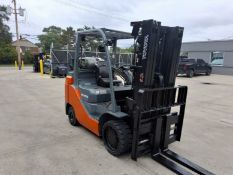 Toyota Model: 8FGCU35U 8,000lb Capacity Internal-Combustion (IC) Cushion-Tire Forklift