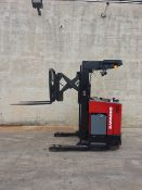 Raymond Model: EZ-R30TT 3,000lb Capacity 36V Electric Reach Forklift