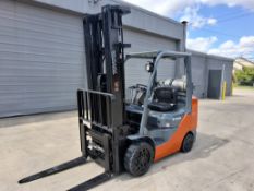 2019 Toyota Model: 8FGCU32 6,400lb Capacity Cushion Tire LP Powered Forklift