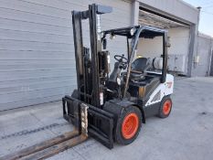 Doosan Bobcat G35NC-7 7,000LB LP Pneumatic Tire Forklift, 138" Lift