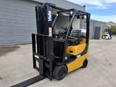 Yale GLC030VXNESE082 3,000LB LP Cushion Tire Forklift, 187" Lift, 42" Forks