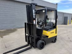 Hyster S30XM 2,500LB LP Cushion Tire Forklift, 200.8" Lift, 42" Forks