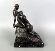 Reproduktion von AUGUSTE RODIN, "Idolo Eterno", Bronze, num.