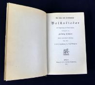 Alte hoch- und niederdeutsche Volkslieder, mit Abhandlung und